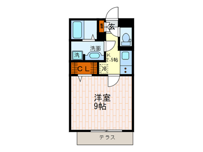 メゾンクレール墨田の間取り写真