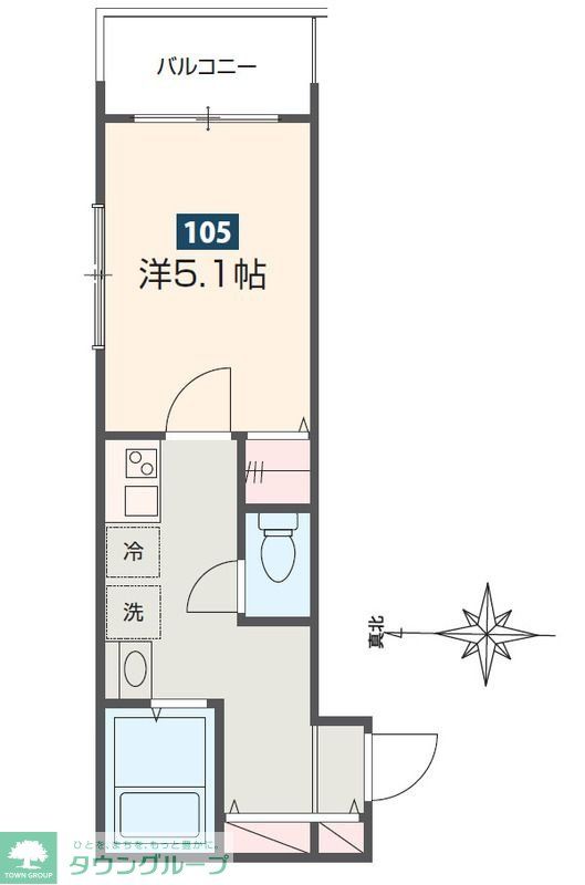 MELDIA柏の間取り写真