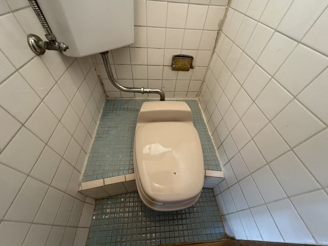阪急京都線 高槻市駅 徒歩34分 2階建 築54年のトイレ写真