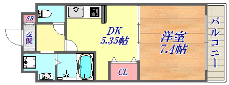 MuMoMi上沢の間取り写真
