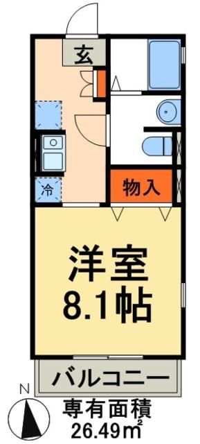 北松戸パルコートの間取り写真
