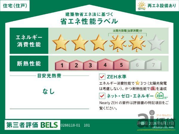 ＪＲ中央線 武蔵小金井駅 バス乗車時間：3分 最寄りバス停で下車 徒歩9分 2階建 新築のその他写真