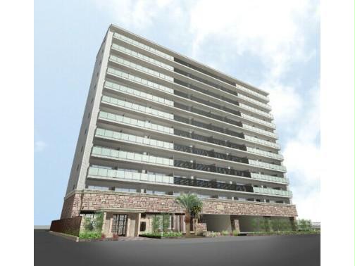 建物外観　完成模型図