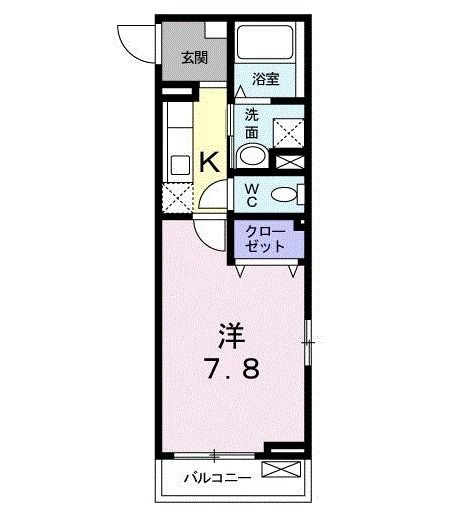 コーポ エルの間取り写真