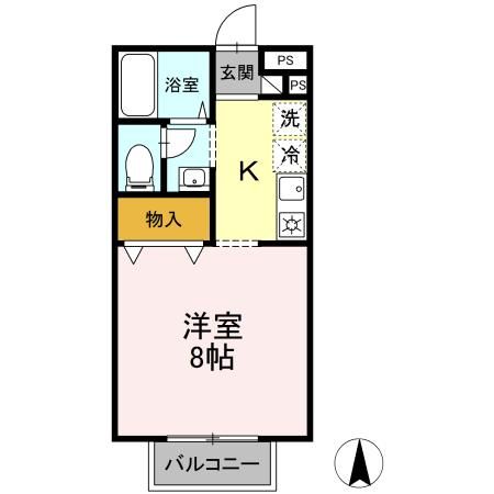 テールポワールの間取り写真