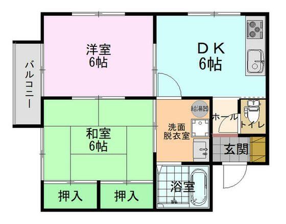 コーポC&Mの間取り写真