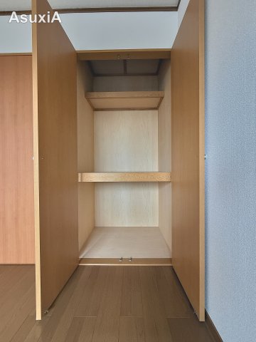 収納　別タイプのお部屋の写真です