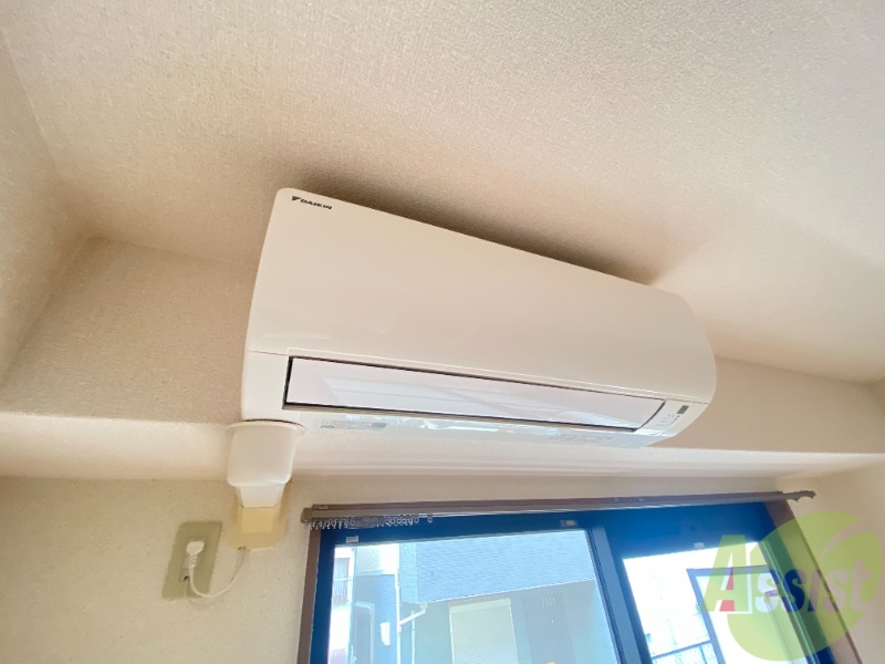 その他設備　エアコン付きで入居後も快適に過ごせます。