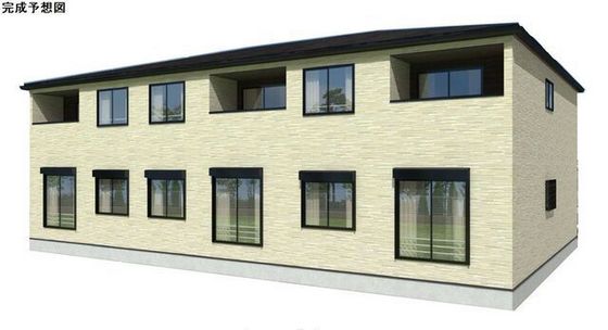 建物外観　建物パース