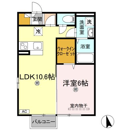 リバーサイド マロニエの間取り写真