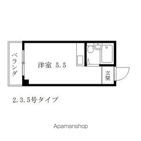 カルム加賀屋の間取り写真