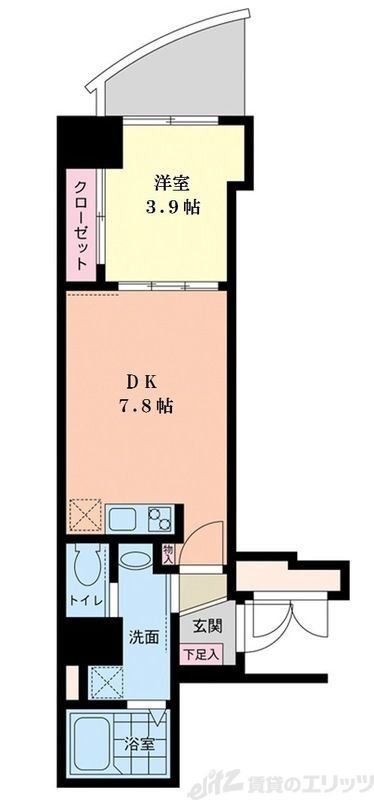 セレニテ梅田ESTの間取り写真