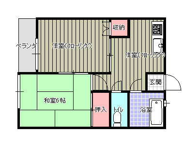 グリーンハイム青山の間取り