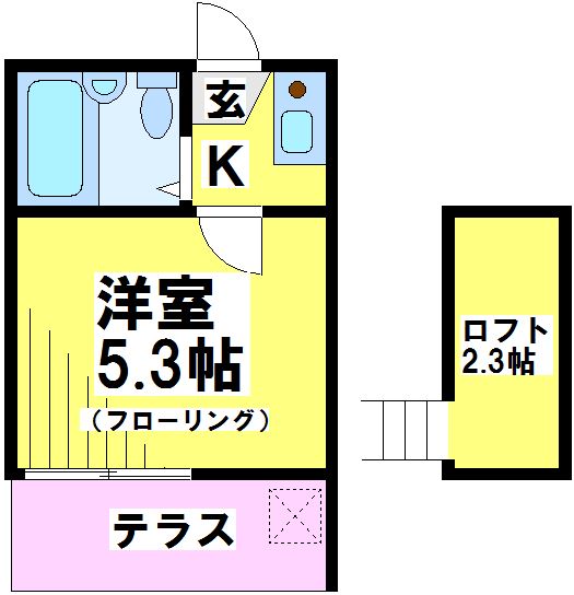 グリーンパレスつつじヶ丘の間取り