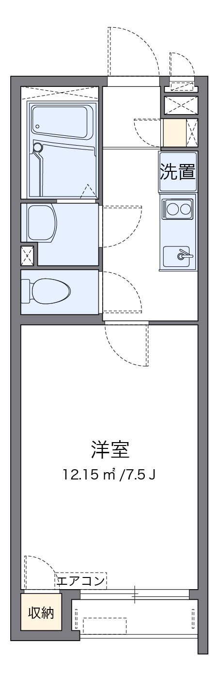 サンフィットハイム日進の間取り