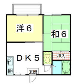 ひたちなか市大字東石川のアパートの間取り