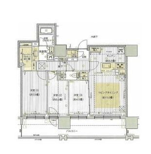 Ｔｈｅ　ＴＯＷＥＲ　ＯＢＩＨＩＲＯ（ザタワーオビヒロ）の間取り