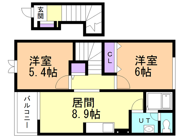 エル・トゥール　２番館の間取り