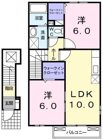 ヴィラ・サンリットの間取り