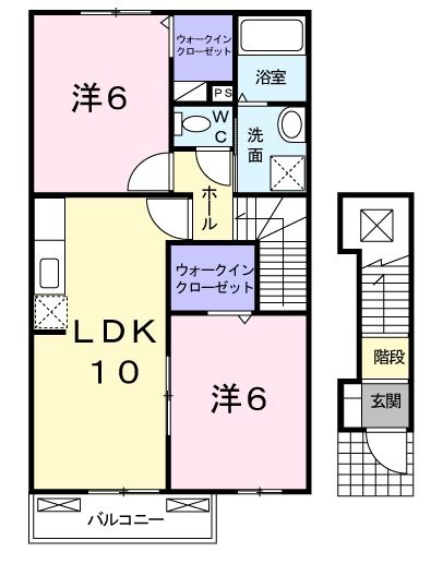 ソイル　リバーの間取り