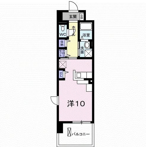 サニーキャンプ　今池の間取り