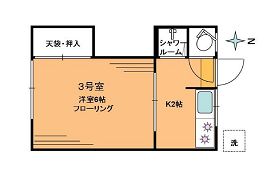 杉並区阿佐谷南のアパートの間取り