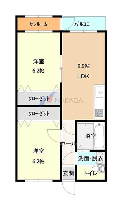 ヴィンテージの間取り