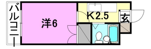 伊予郡松前町大字浜のマンションの間取り