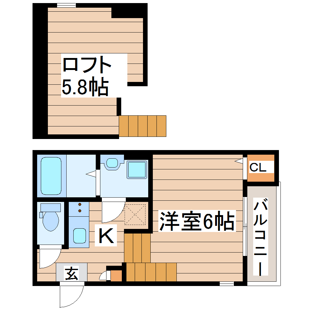 【ハーモニーテラス大和町IVの間取り】