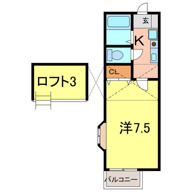 シャルマン相生の間取り