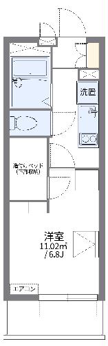 レオパレス第一吉兵衛ハウスの間取り