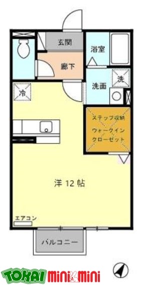 マルカート松阪の間取り