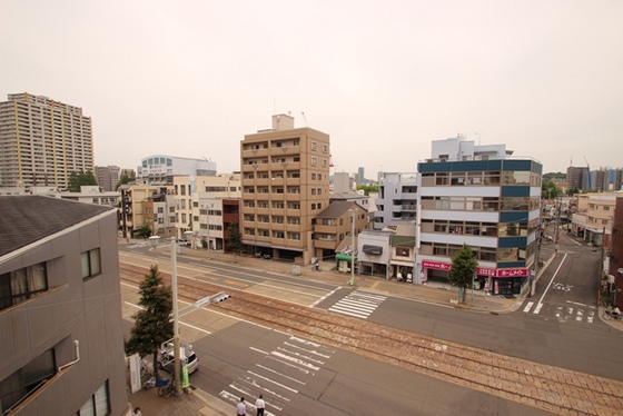 【広島市中区千田町のマンションの眺望】