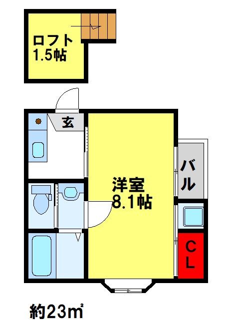 【サクセスハイツ桜台の間取り】