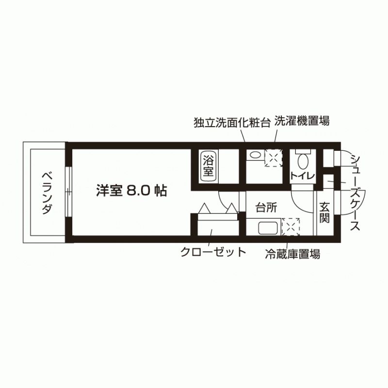 ラビグレイス武庫川ウェストの間取り