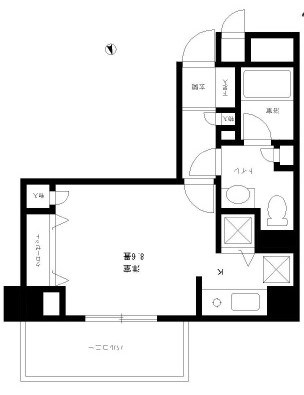 パークアクシス西船橋の間取り