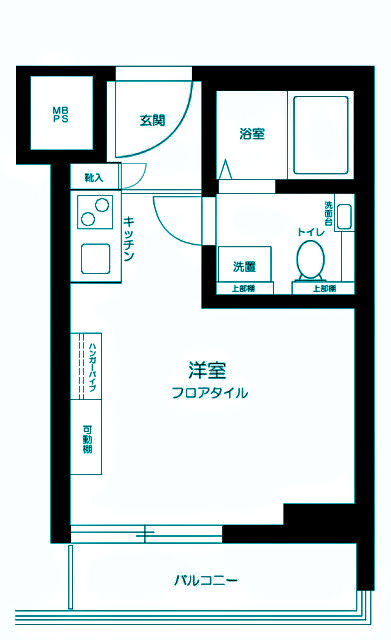 オリエンタル千駄ヶ谷の間取り