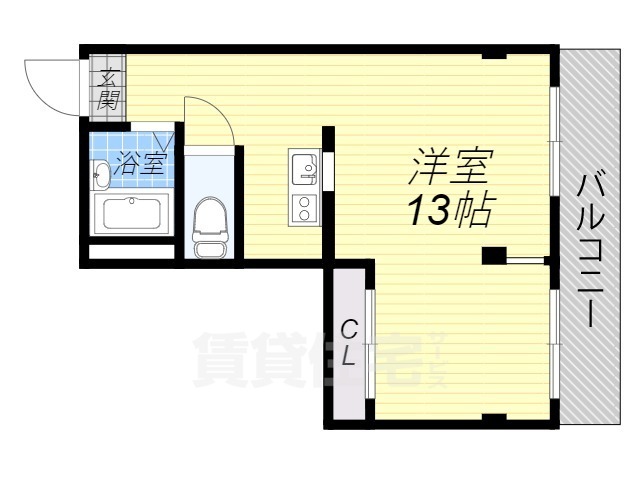 メゾン中央の間取り