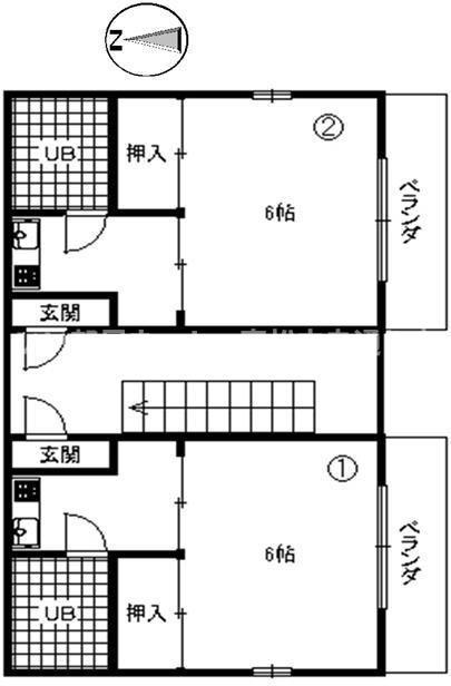 コート紙町VIIの間取り