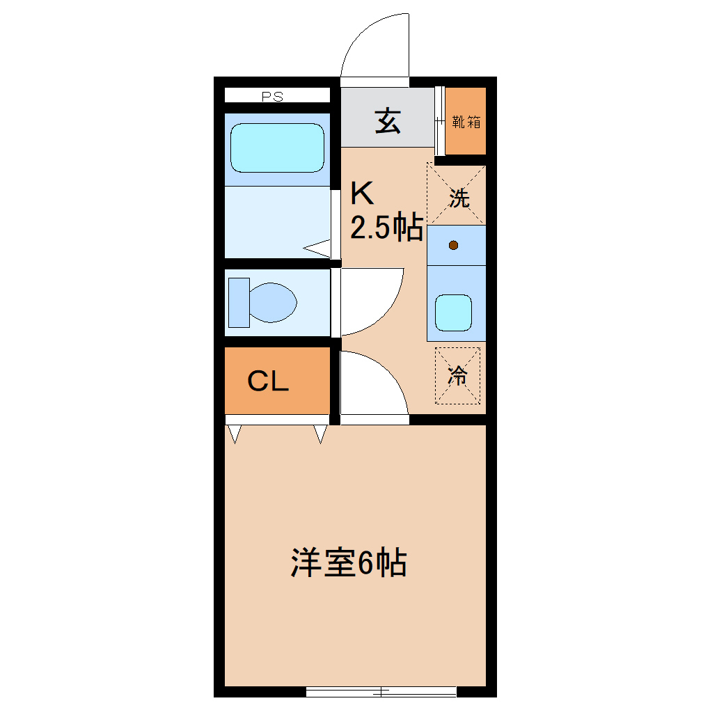 メゾンルミエールの間取り