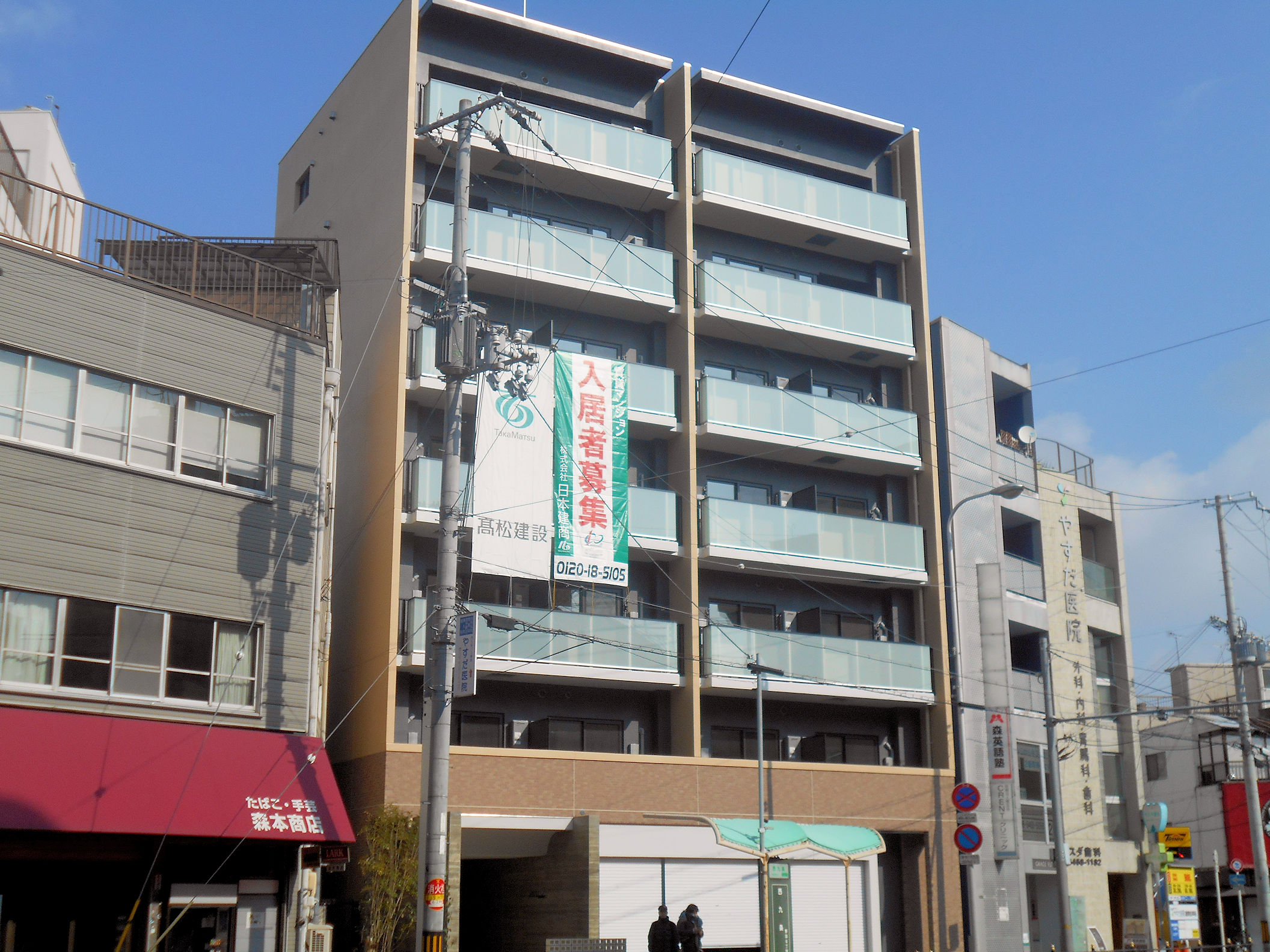 建物外観　日当たりも良くきれいな外観です。