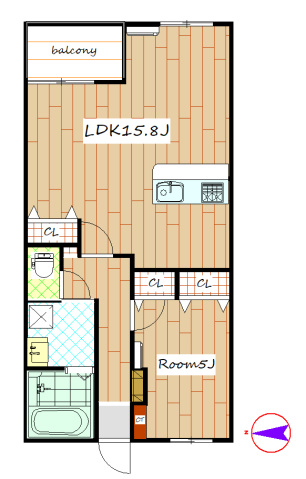 テクノランド2の間取り