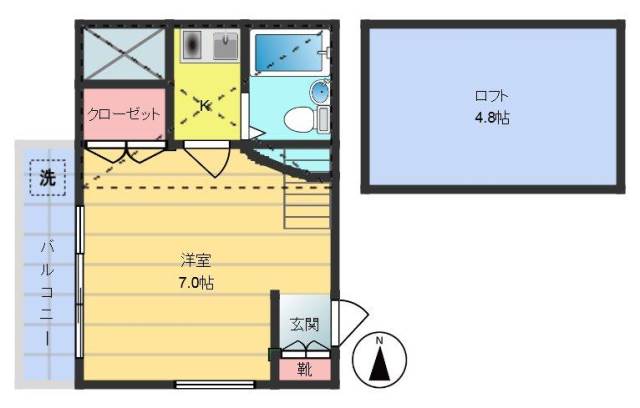 ラフィーネヤマミツの間取り