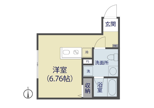 Ｌｕｐｉｎｕｓ谷塚の間取り