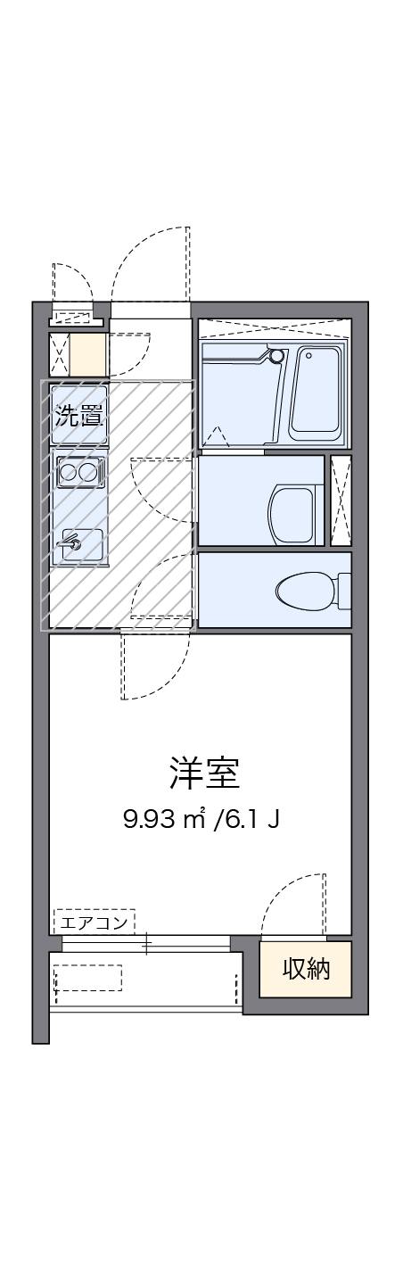 ｍｚ三河島の間取り