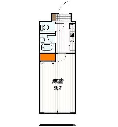 ドミトリィ御池の間取り