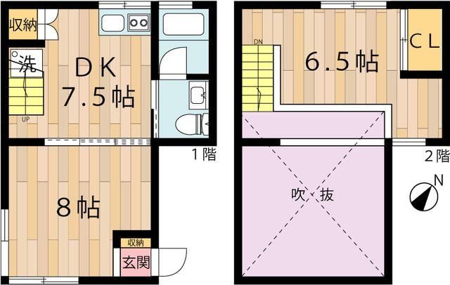 ＣＡＳＡ桜橋の間取り