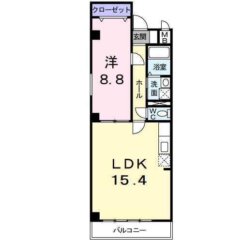ヴィオラ・三条小川の間取り