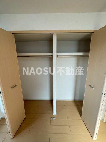 収納　収納のためのスペースです