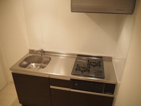 キッチン　２口ガスコンロ付